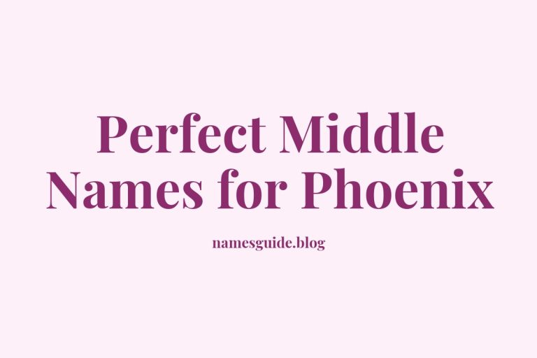41+ Perfect Middle Names for Phoenix