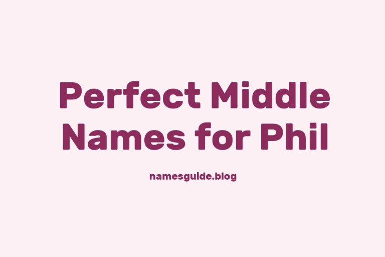 56+ Perfect Middle Names for Phil: Find the Best Fit