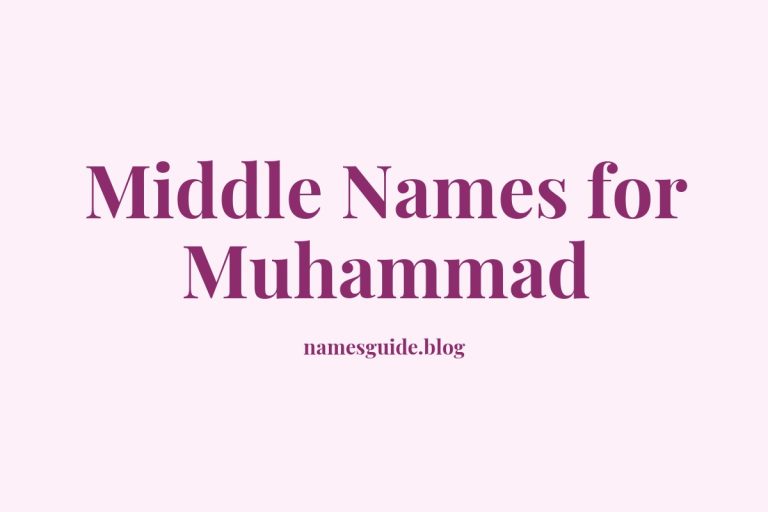 76+ Middle Names for Muhammad: Find the Perfect Fit