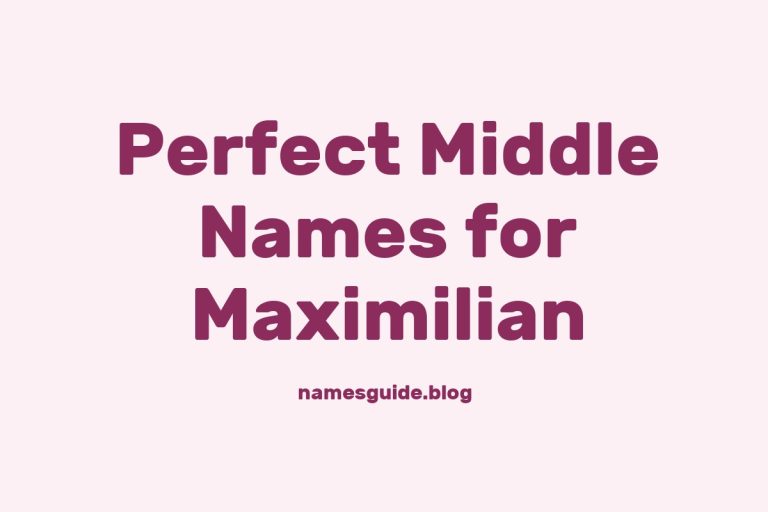 39+ Perfect Middle Names for Maximilian