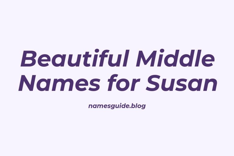58+ Beautiful Middle Names for Susan: Find the Perfect Match