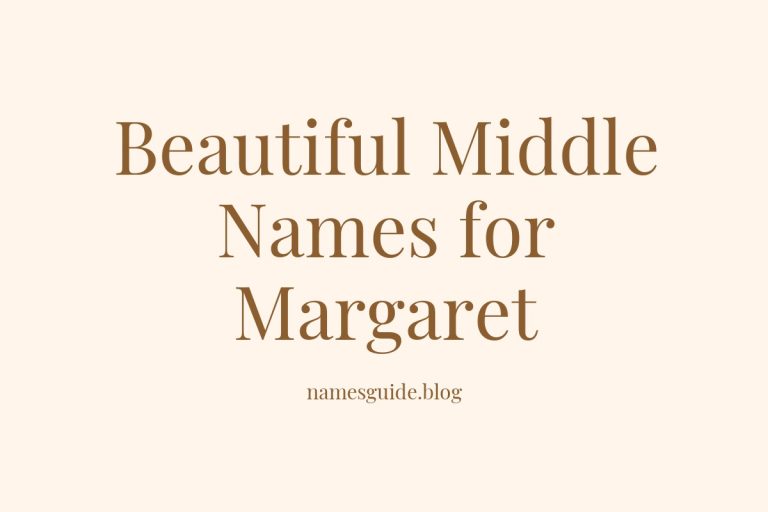 54+ Beautiful Middle Names for Margaret: Find the Perfect Match