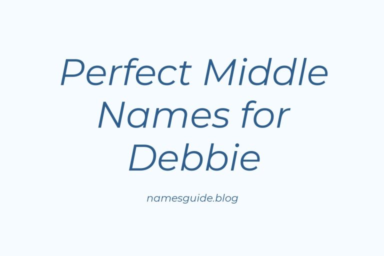 77+ Perfect Middle Names for Debbie: Find the Ideal Match