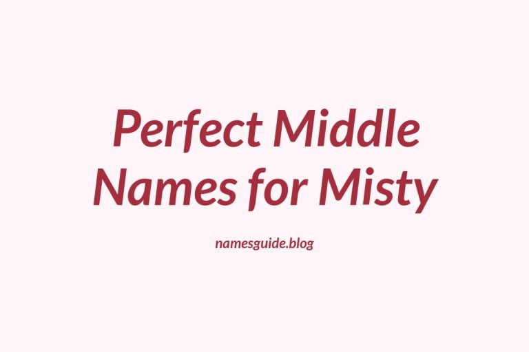51+ Perfect Middle Names for Misty: Find the Ideal Match