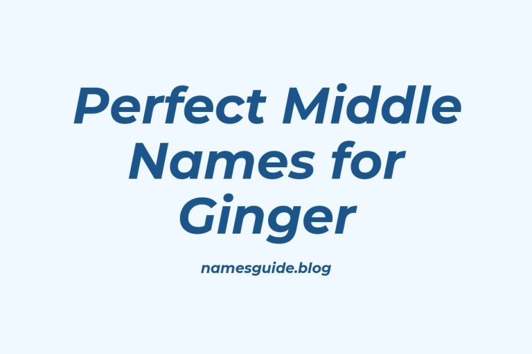 54+ Perfect Middle Names for Ginger