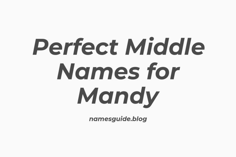 73+ Perfect Middle Names for Mandy: Find the Ideal Match