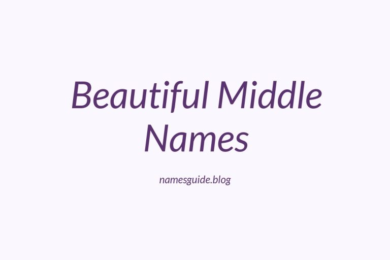 56+ Beautiful Middle Names for Antonia: Find the Perfect Match