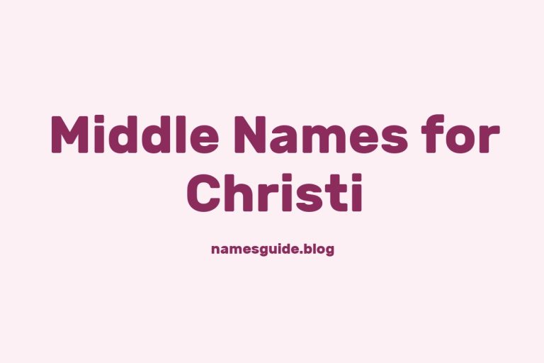 59+ Beautiful Middle Names for Christi: Find the Perfect Match