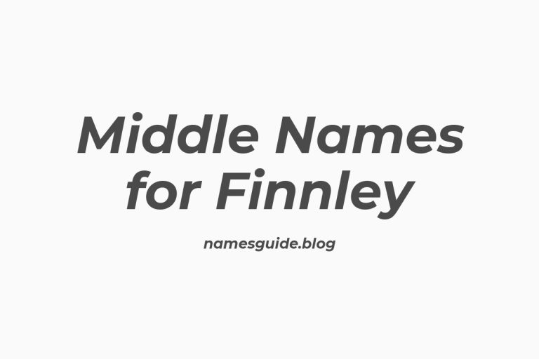 59+ Middle Names for Finnley: The Ultimate Guide