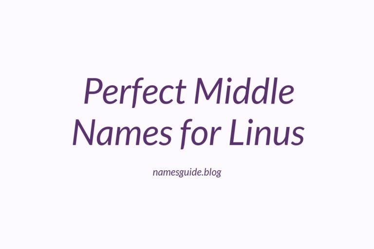 58+ Perfect Middle Names for Linus: Find the Ideal Match