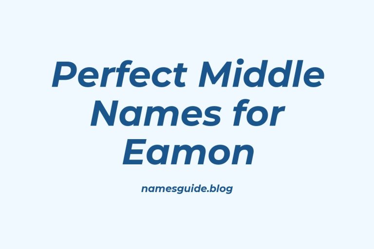 50+ Perfect Middle Names for Eamon