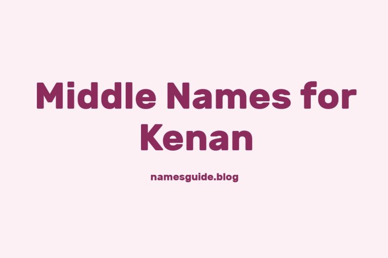 39+ Middle Names for Kenan: The Perfect Complement