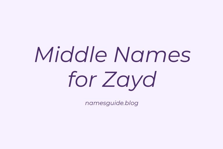 65+ Middle Names for Zayd: The Ultimate Guide