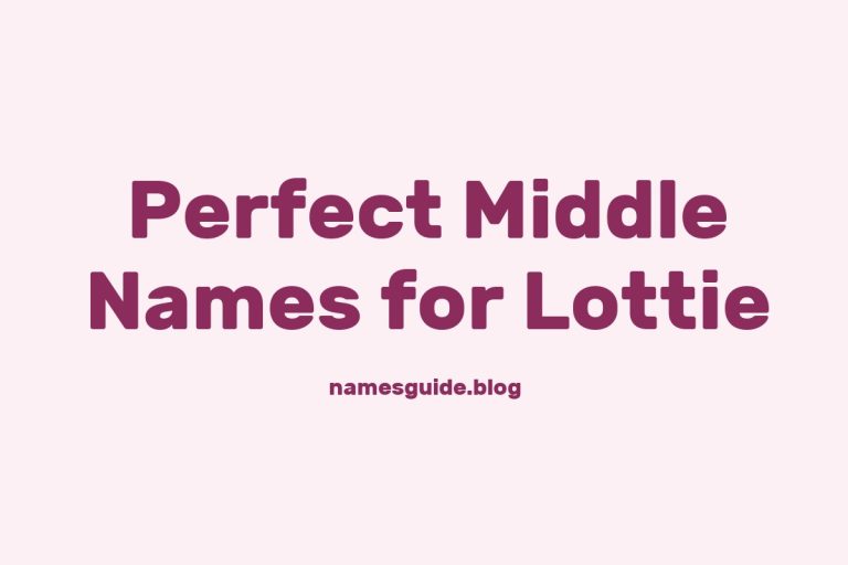 73+ Perfect Middle Names for Lottie: Find the Ideal Match