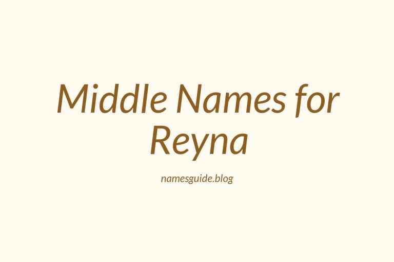 69+ Middle Names for Reyna: The Perfect Complement