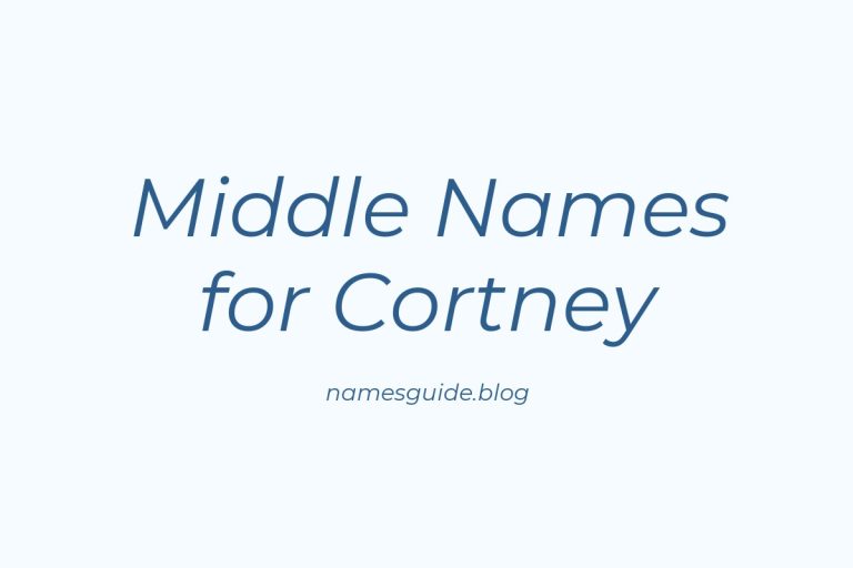 72+ Middle Names for Cortney: Find the Perfect Fit