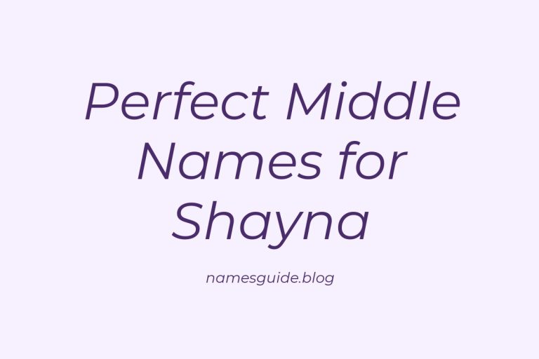 82+ Perfect Middle Names for Shayna: Find the Ideal Match