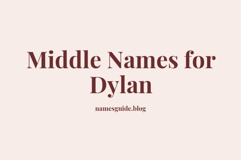 60+ Middle Names for Dylan: The Ultimate Guide