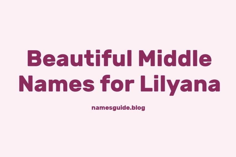 85+ Beautiful Middle Names for Louella