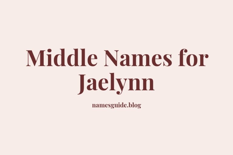 42+ Middle Names for Jaelynn: The Perfect Complement