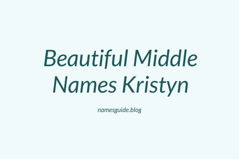 43+ Beautiful Middle Names for Kami: Find the Perfect Match