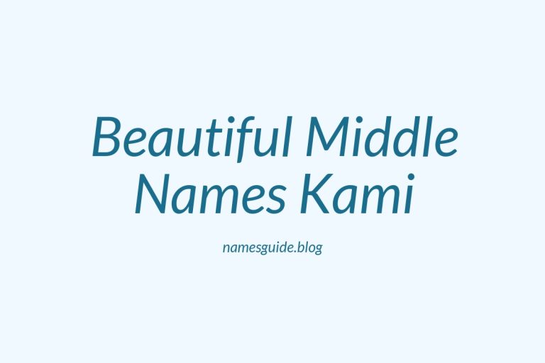 74+ Beautiful Middle Names for Kirstin: Find the Perfect Fit