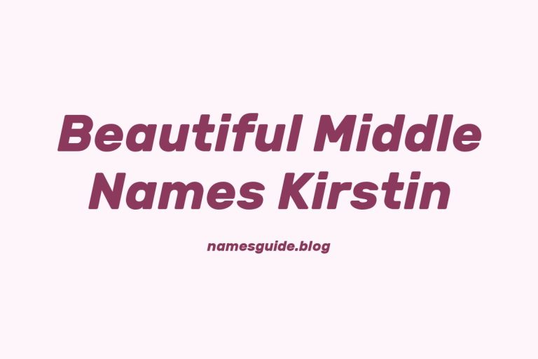 69+ Beautiful Middle Names for Rivka: Find the Perfect Match