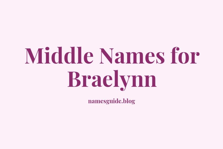 72+ Middle Names for Braelynn: The Ultimate List