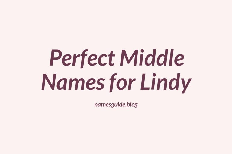 48+ Perfect Middle Names for Lindy