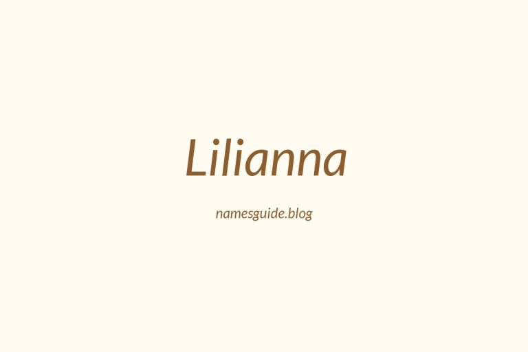 37+ Beautiful Middle Names for Lilianna