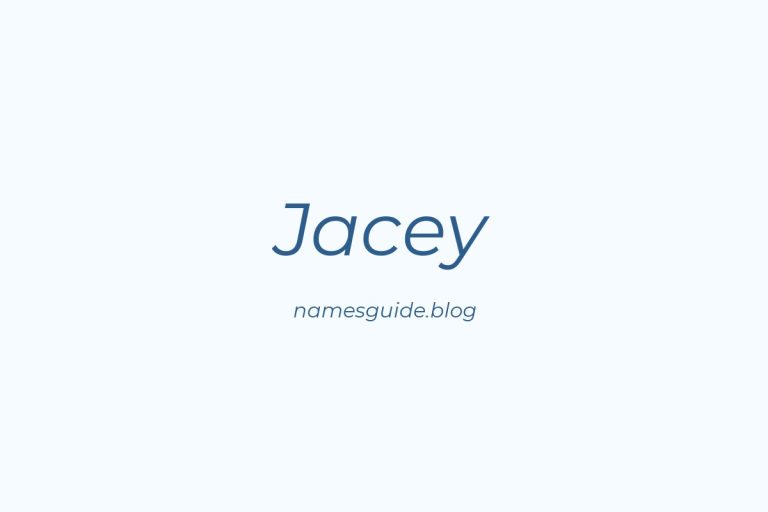 51+ Perfect Middle Names for Jacey