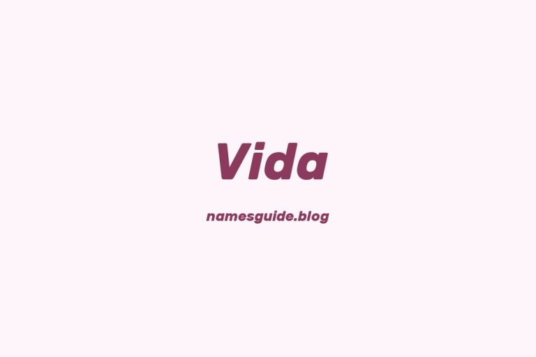 85+ Beautiful Middle Names for Vida: Find the Perfect Match
