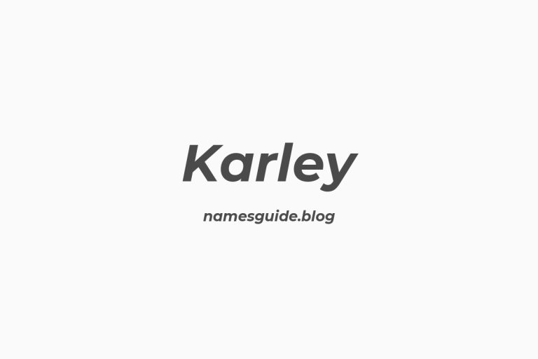 38+ Perfect Middle Names for Karley: Find the Ideal Match