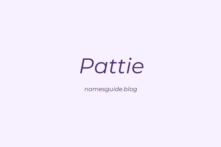 78+ Middle Names for Pattie: The Ultimate Guide