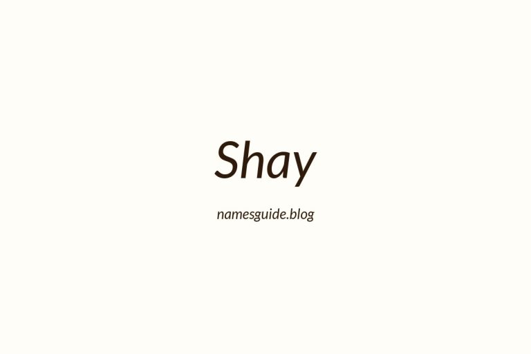 69+ Middle Names for Shay: The Ultimate List