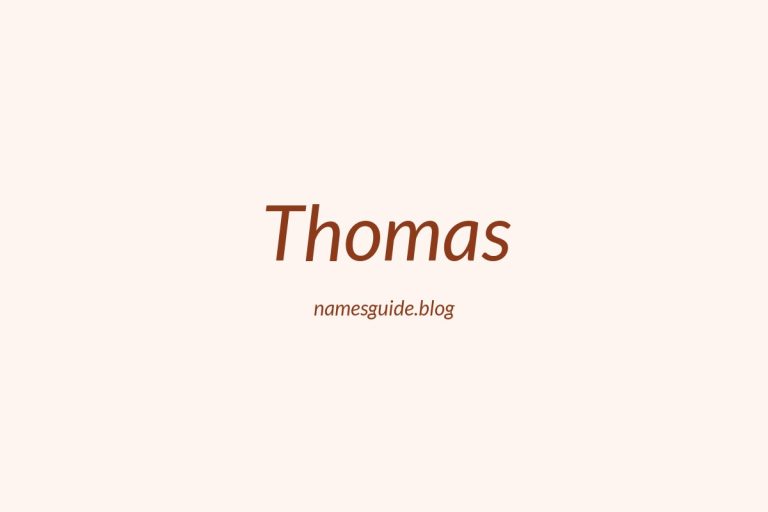 64+ Perfect Middle Names for Thomas: Find the Ideal Match