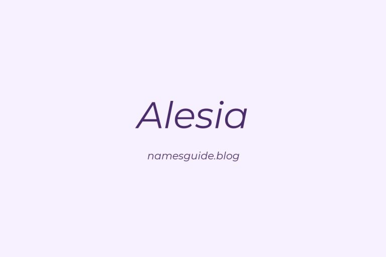 51+ Perfect Middle Names for Alesia: Find the Ideal Match