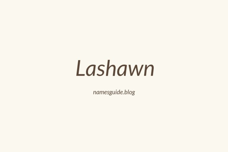 70+ Middle Names for Lashawn: Find the Perfect Fit