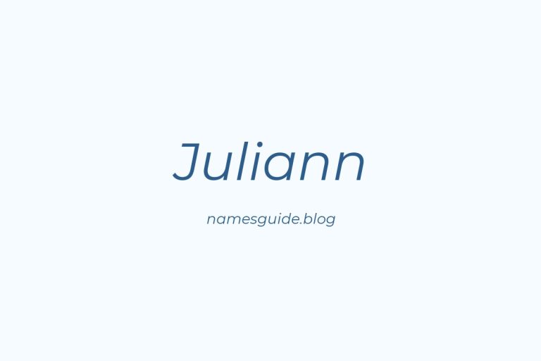 44+ Beautiful Middle Names for Juliann