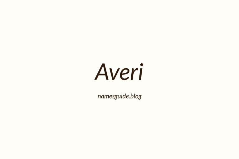 40+ Beautiful Middle Names for Averi: The Ultimate Guide