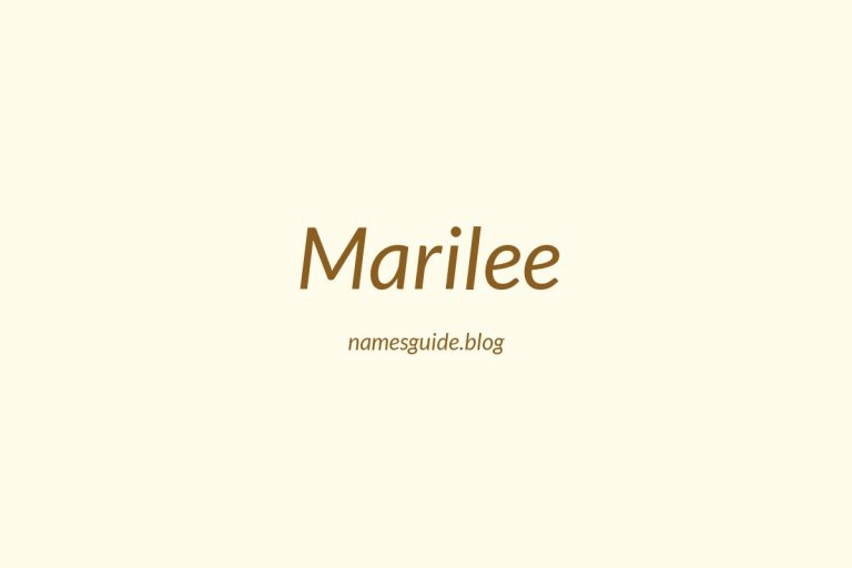58+ Beautiful Middle Names for Marilee