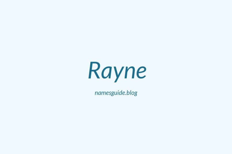 37+ Perfect Middle Names for Rayne: Find the Ideal Match