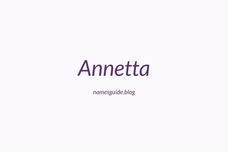48+ Beautiful Middle Names for Annetta