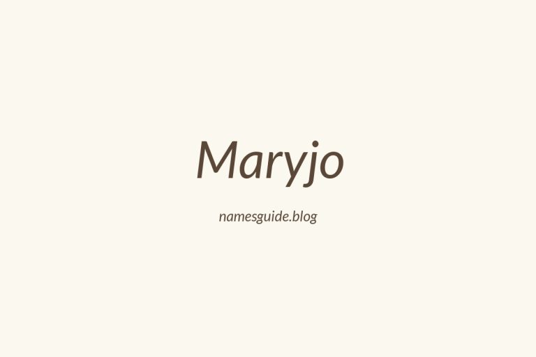 63+ Middle Names for Maryjo: The Perfect Complement