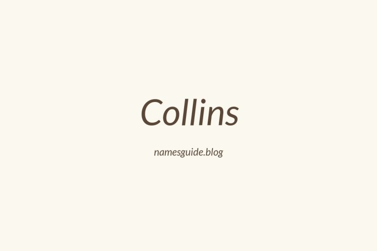 40+ Middle Names for Collins: The Perfect Complement