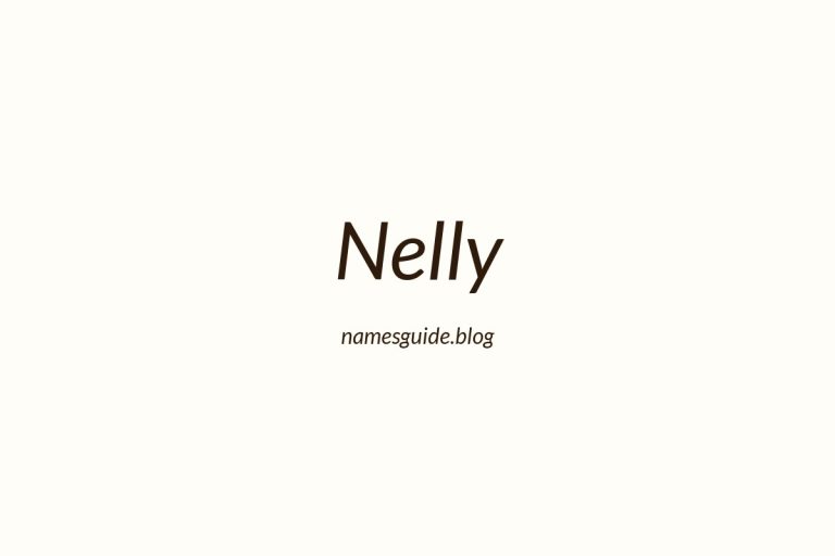41+ Middle Names for Nelly: The Perfect Complement