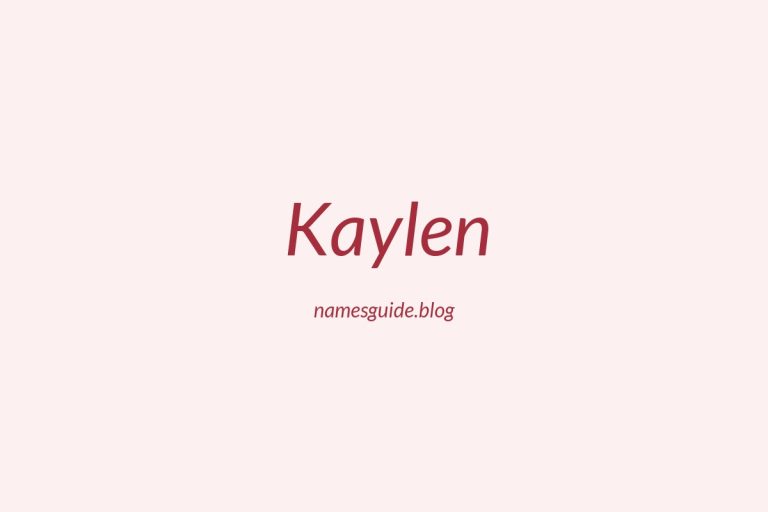 56+ Middle Names for Kaylen: The Ultimate Guide