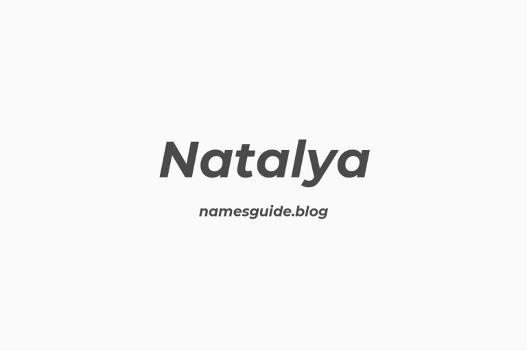 60+ Beautiful Middle Names for Natalya: Find the Perfect Match