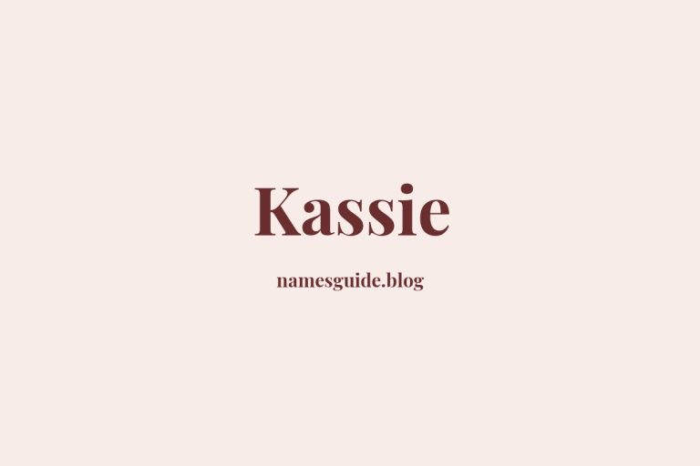 38+ Beautiful Middle Names for Kassie