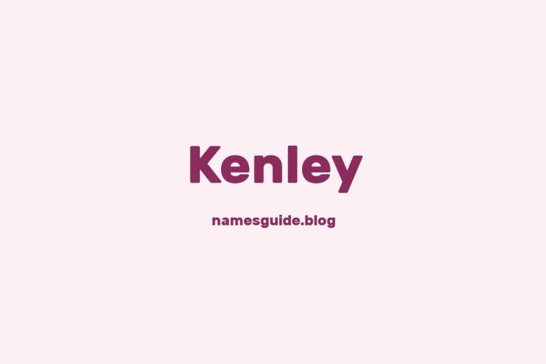 62+ Middle Names for Kenley: The Ultimate List